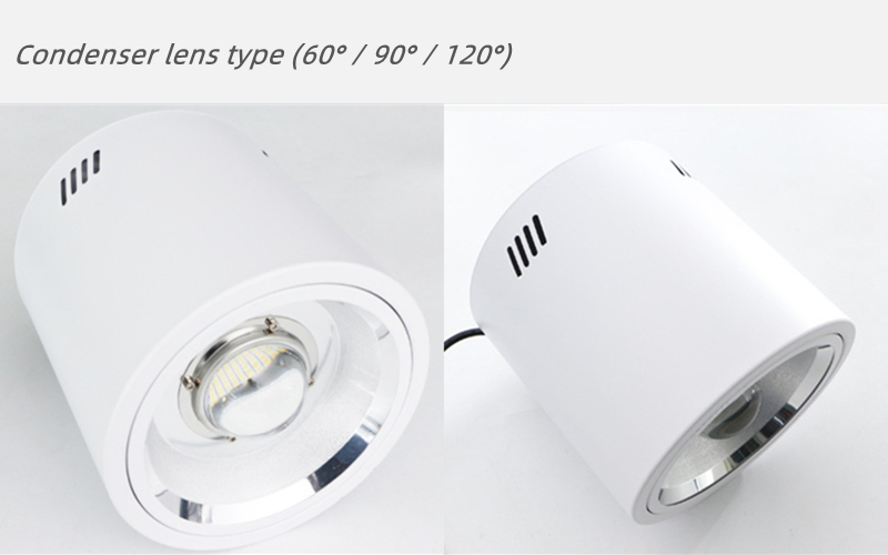 cavalier series 30w 60w surface mounted led downlight